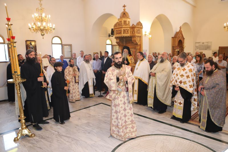 Υποδοχή Ιερού Λειψάνου Αγίου Εφραίμ Ν. Μάκρης στην Ιερά Μονή Μεταμορφώσεως του Σωτήρος Πρασινάδας Παρανεστίου. 